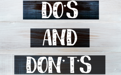 Do’s and Don’ts of Publishing