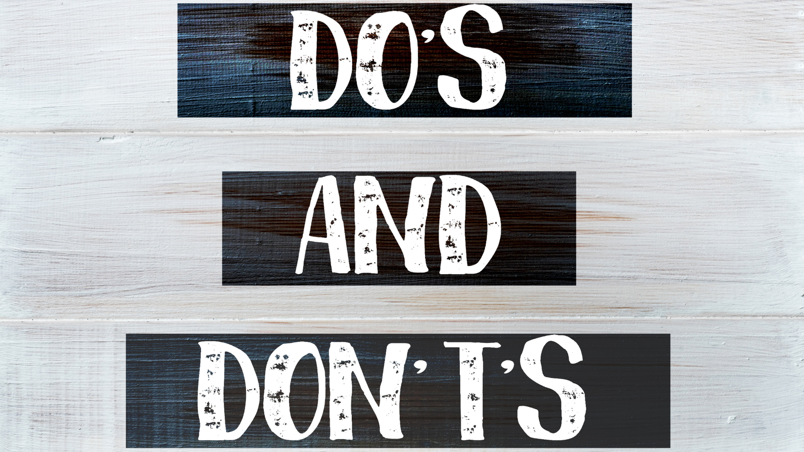 Do's and Don'ts of Publishing image